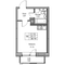 Продажа квартиры-студии 25,1 м², 11/23 этаж