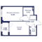 Продажа 1-комнатной квартиры 39,8 м², 3/5 этаж