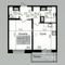 Продажа 1-комнатной квартиры 41 м², 14/23 этаж