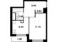 Продажа 1-комнатной квартиры 28,9 м², 2/4 этаж