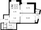 Продажа 2-комнатной квартиры 53,4 м², 4/32 этаж