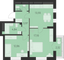 Продажа 2-комнатной квартиры 57,8 м², 16 этаж