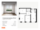 Продажа 3-комнатной квартиры 76,4 м², 41/62 этаж