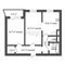 Продажа 2-комнатной квартиры 58,5 м², 5/22 этаж