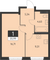 Продажа 1-комнатной квартиры 36 м², 10 этаж