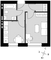 Продажа 1-комнатной квартиры 27,9 м², 2/4 этаж