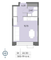 Продажа квартиры-студии 22,3 м², 5/30 этаж