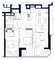 Продажа квартиры со свободной планировкой 113,8 м², 32/44 этаж