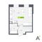 Продажа квартиры-студии 26,1 м², 1/12 этаж