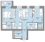 Продажа 3-комнатной квартиры 69 м², 4/7 этаж