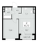 Продажа квартиры со свободной планировкой 40,7 м², 16/30 этаж