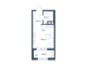 Продажа квартиры-студии 23,8 м², 11/11 этаж