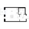Продажа квартиры-студии 25,4 м², 2/3 этаж