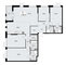 Продажа квартиры со свободной планировкой 140,4 м², 3/17 этаж