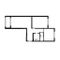 Продажа 2-комнатной квартиры 58,7 м², 16/17 этаж