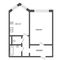 Продажа 1-комнатной квартиры 33 м², 3/25 этаж
