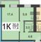 Продажа 1-комнатной квартиры 32,6 м², 3/4 этаж