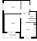 Продажа 2-комнатной квартиры 57,4 м², 2/27 этаж