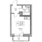 Продажа квартиры-студии 25,1 м², 7/23 этаж