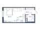 Продажа квартиры-студии 31,2 м², 5/11 этаж