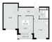Продажа квартиры со свободной планировкой 55,5 м², 30/30 этаж