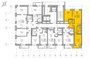 Продажа 2-комнатной квартиры 54,5 м², 2/23 этаж