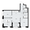 Продажа квартиры со свободной планировкой 65,6 м², 20/22 этаж