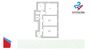 Продажа 3-комнатной квартиры 63,5 м², 1/2 этаж