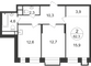 Продажа 2-комнатной квартиры 62,3 м², 3/20 этаж