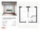 Продажа 1-комнатной квартиры 42,2 м², 33/33 этаж