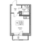 Продажа квартиры-студии 25,1 м², 5/23 этаж