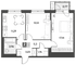 Продажа 2-комнатной квартиры 56,6 м², 11/21 этаж