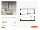 Продажа 1-комнатной квартиры 37,5 м², 24/30 этаж