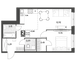Продажа 2-комнатной квартиры 47,3 м², 7/25 этаж