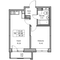 Продажа 1-комнатной квартиры 34,7 м², 13/23 этаж