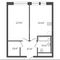 Продажа 1-комнатной квартиры 36,3 м², 10/34 этаж