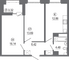 Продажа 2-комнатной квартиры 56,6 м², 11/16 этаж