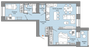 Продажа 3-комнатной квартиры 66 м², 1/9 этаж