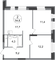 Продажа 2-комнатной квартиры 54,8 м², 18/20 этаж