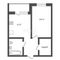 Продажа 1-комнатной квартиры 26,9 м², 1/3 этаж
