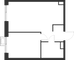 Продажа 1-комнатной квартиры 39,2 м², 16/17 этаж
