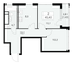 Продажа квартиры со свободной планировкой 45,4 м², 29/30 этаж