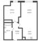 Продажа 1-комнатной квартиры 47,3 м², 28/30 этаж