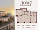 Продажа 2-комнатной квартиры 77,5 м², 12/15 этаж