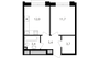 Продажа 1-комнатной квартиры 36,2 м², 3/9 этаж