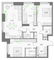 Продажа 3-комнатной квартиры 98,3 м², 29/57 этаж