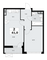 Продажа квартиры со свободной планировкой 41 м², 5/15 этаж