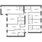 Продажа квартиры-студии 24,5 м², 1/6 этаж