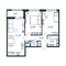 Продажа 2-комнатной квартиры 57 м², 12/13 этаж