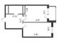 Аренда 1-комнатной квартиры 43 м², 6/16 этаж
